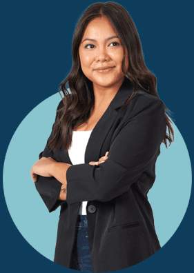 GES employee with arms crossed