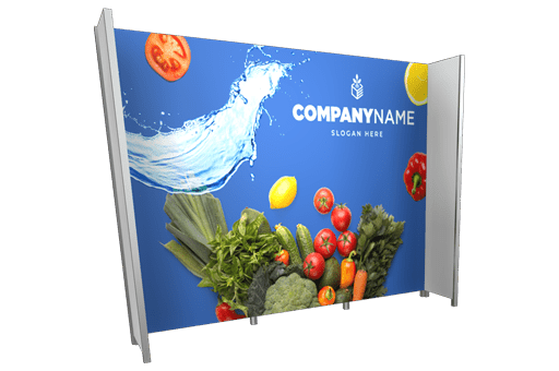 Booth B – 10 ft wide