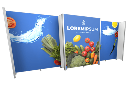 Booth D – 20 ft wide