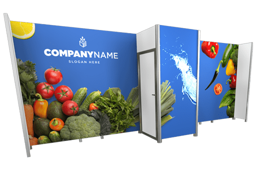 Booth F – 20 ft wide