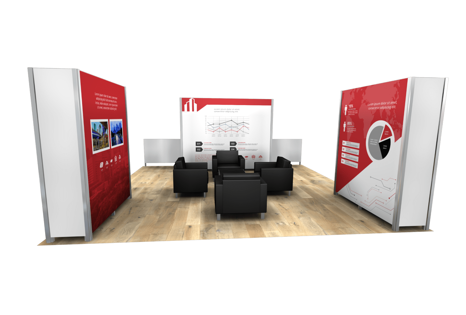 Booth I – 20 ft wide